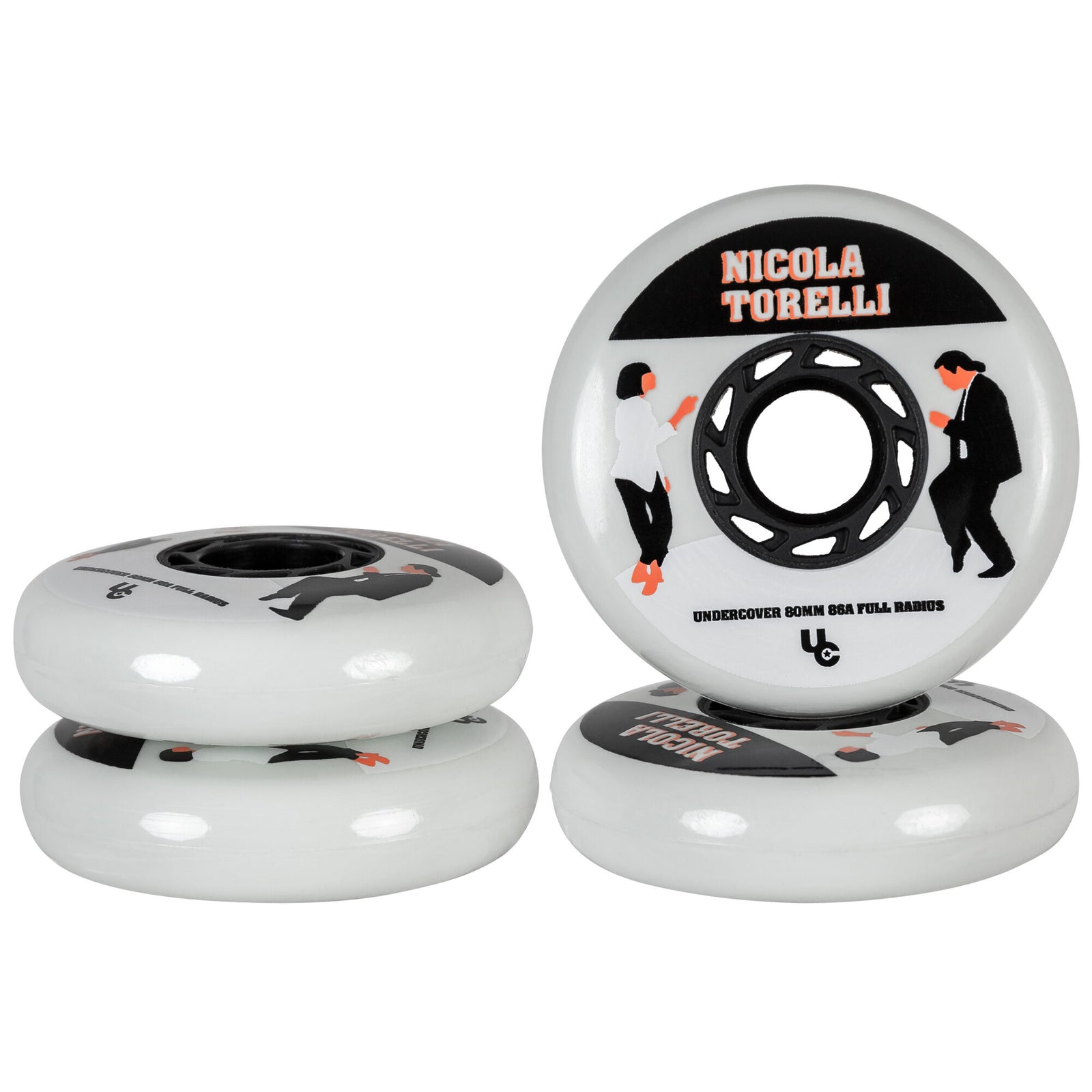 Undercover - UC Movies Nicola Torelli, 80mm/86a 4-Pack - 4