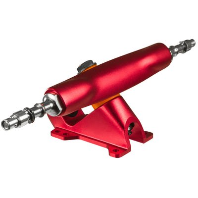 LB Truck Forged Screw Axles Steel, Red - Standard - Skateboarding Boards - Product Image 3