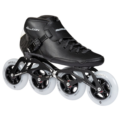 Falcon Black 4X100 - Powerslide - Racing Inline Skates - Product Image 2