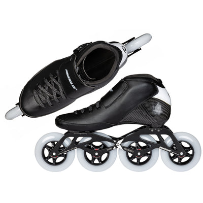 Falcon Black 4X100 - Powerslide - Racing Inline Skates - Product Image 4
