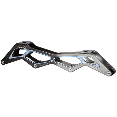 Triple X 13.2/4x110 Black/Grey 195 - Powerslide - Racing Inline Frames - Product Image 2