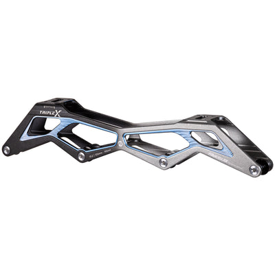 Triple X 13.2/4x110 Black/Grey 195 - Powerslide - Racing Inline Frames - Product Image 2