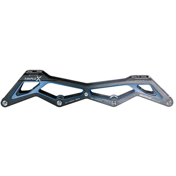 Powerslide - Triple X5 12.0/4x100 Black Blue, 195 - 1
