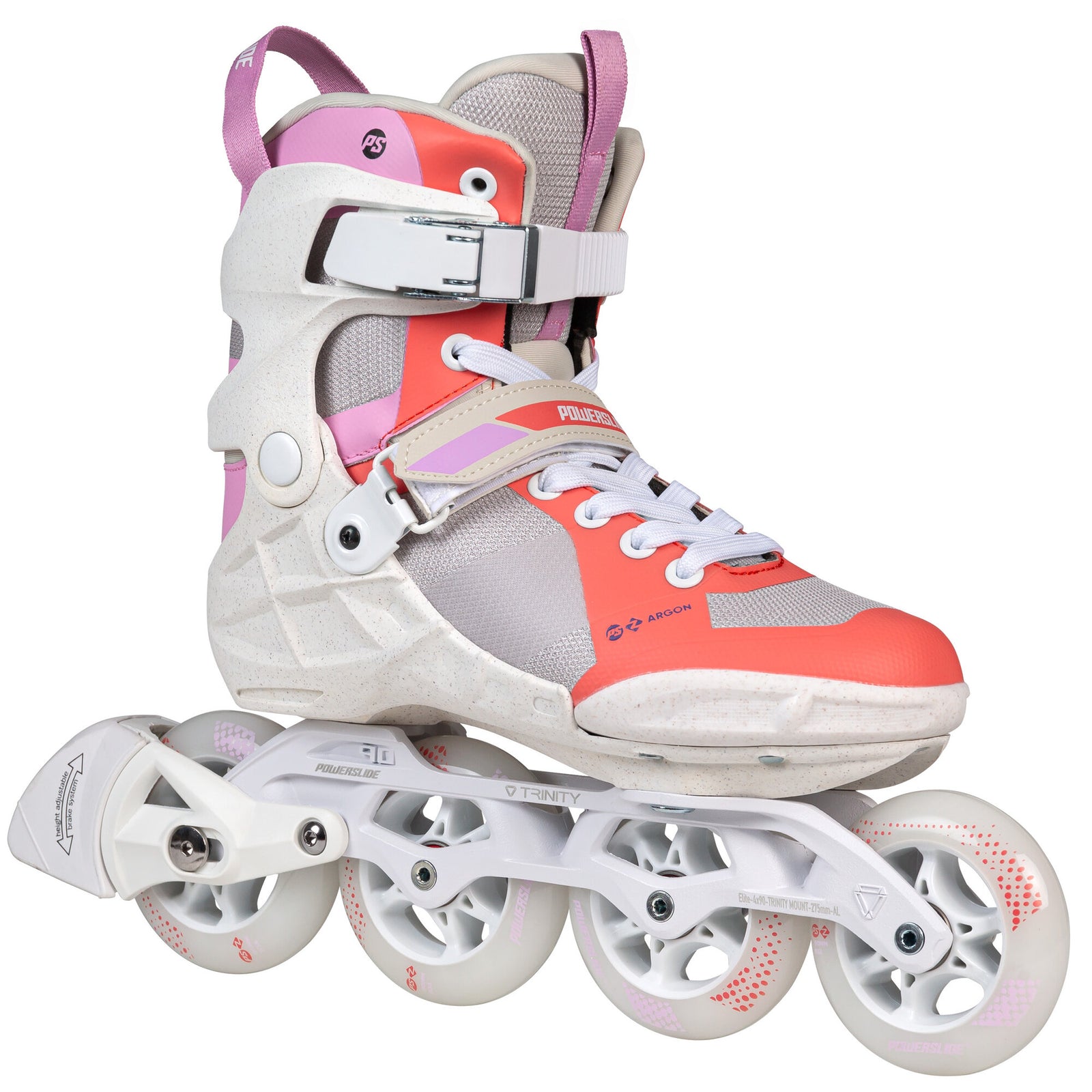 Powerslide - Phuzion Argon Peach 90 - 2