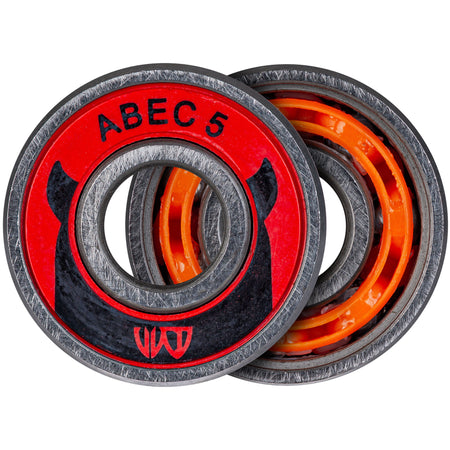ABEC 5 Carbon Pro, Pcs. - Wicked - Inline Skating Bearings - Product Image 1