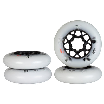 Team PRO 80/88A White, 4-pack - Undercover - Urban Inline Skate Wheels - Product Image 5