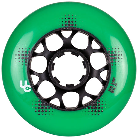 Team PRO 84mm/84A Green, 4-Pack - Undercover - Urban Inline Skate Wheels - Product Image 1