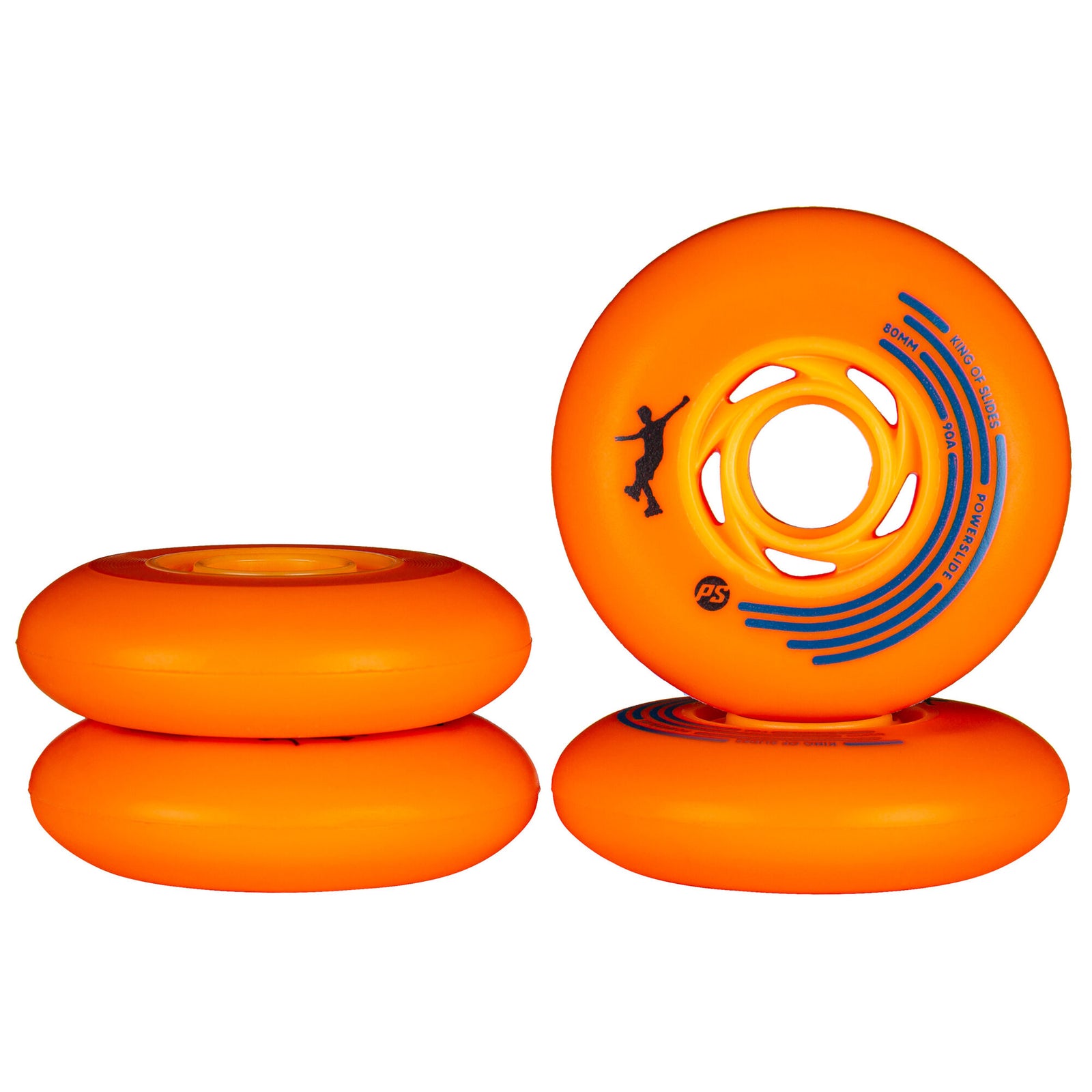 Powerslide - King of Slides 80/90A, 4-pack - 3