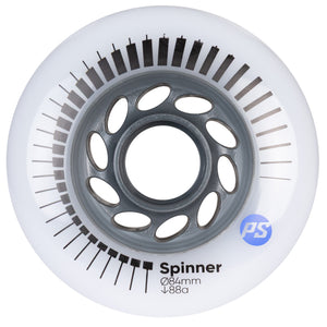 Spinner 84/88A White, 4 pack