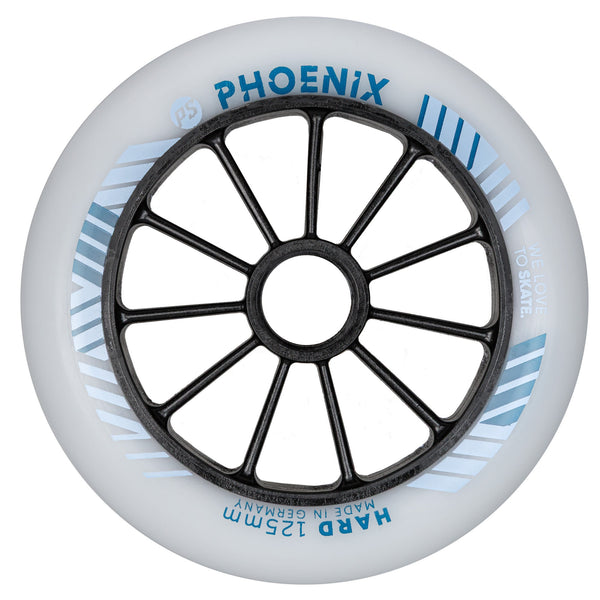 PHOENIX 125mm DD Hard - Powerslide - Racing Inline Skate Wheels - Product Image 1