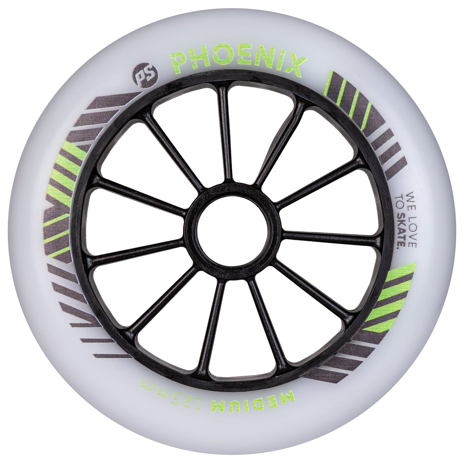 PHOENIX 125mm DD Medium - Powerslide - Racing Inline Skate Wheels - Product Image 3