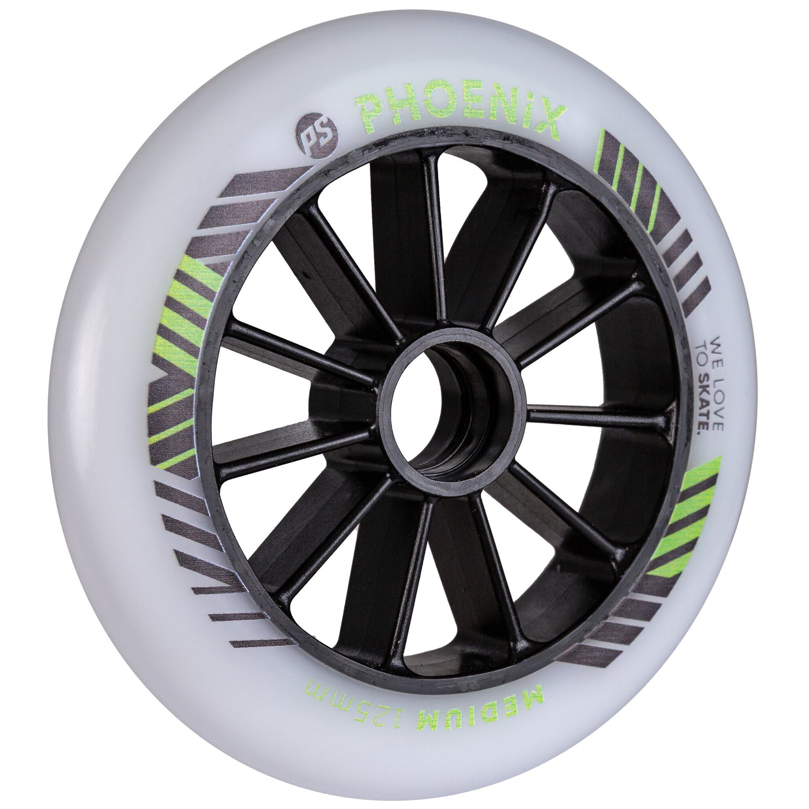 PHOENIX 125mm DD Medium - Powerslide - Racing Inline Skate Wheels - Product Image 4