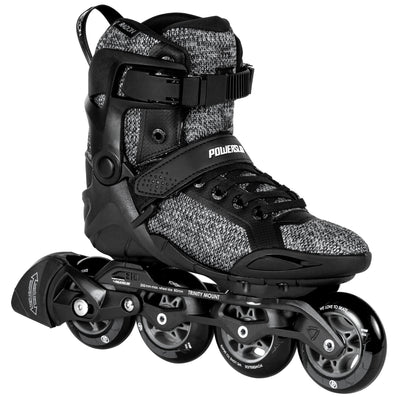 Phuzion Radon Black White 80 - Powerslide - Fitness Inline Skates - Product Image 3
