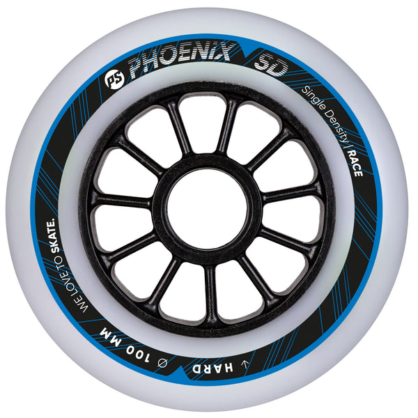 PHOENIX 100mm SD Hard - Powerslide - Racing Inline Skate Wheels - Product Image 1
