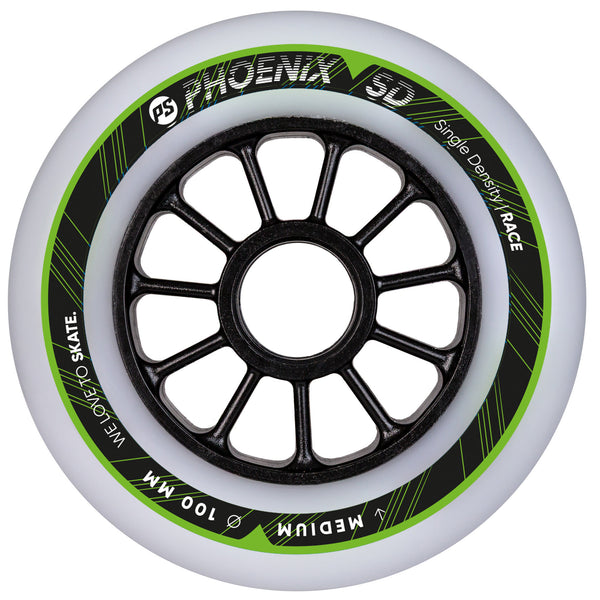 PHOENIX 100mm SD Medium - Powerslide - Racing Inline Skate Wheels - Product Image 1