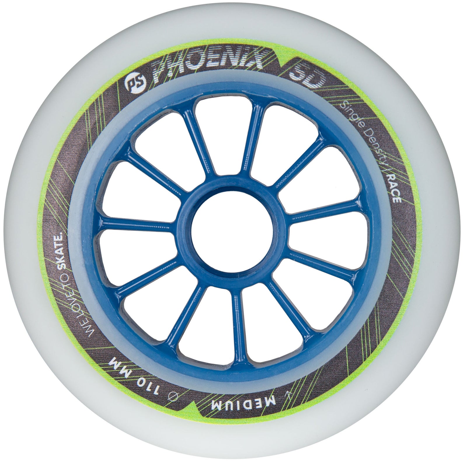 PHOENIX 110mm SD Medium - Powerslide - Racing Inline Skate Wheels - Product Image 1