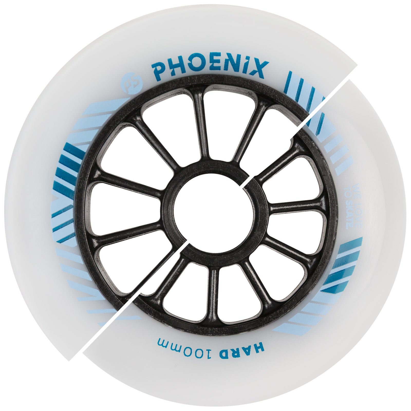 PHOENIX HILO 110mm/100mm DD Hard - Powerslide - Racing Inline Skate Wheels - Product Image 1