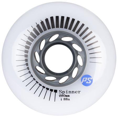 Spinner 80/88A White, 4-pack - Powerslide - Urban Inline Skate Wheels - Product Image 1