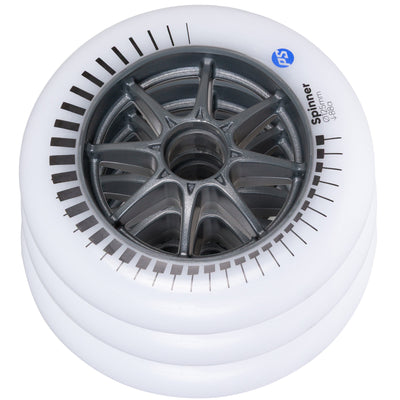 Spinner 125/88A White, 3-pack - Powerslide - Urban Inline Skate Wheels - Product Image 3