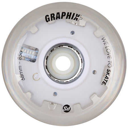 Graphix Plus 68mm, pc. - Powerslide - Nite Inline Skate Wheels - Product Image 1