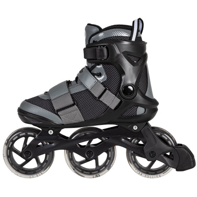 GT Black Grey 110 - Playlife - Fitness Inline Skates - Product Image 6