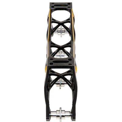 3X4 12.0/4x100 Black Gold, 195 - Powerslide - Racing Inline Frames - Product Image 5