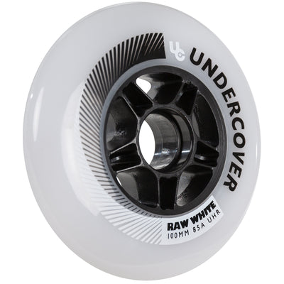 Raw 100/85A White, pc. - Undercover - Urban Inline Skate Wheels - Product Image 2