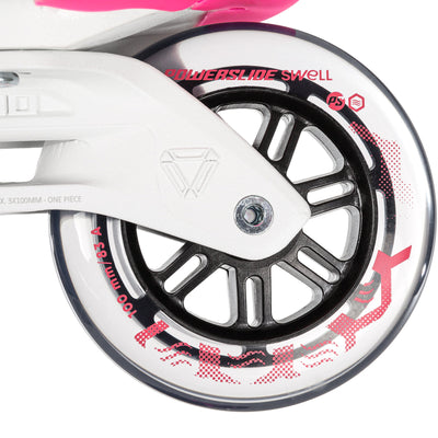 Swell Electric Pink 100 - 3D Adapt - Powerslide - Fitness Inline Skates - Product Image 8
