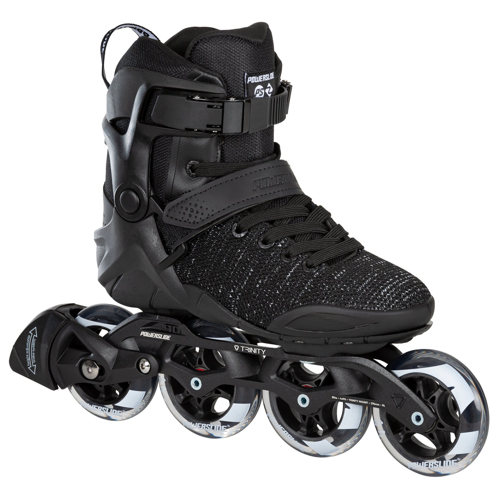 Powerslide - Phuzion Xenon Black 90 - 2