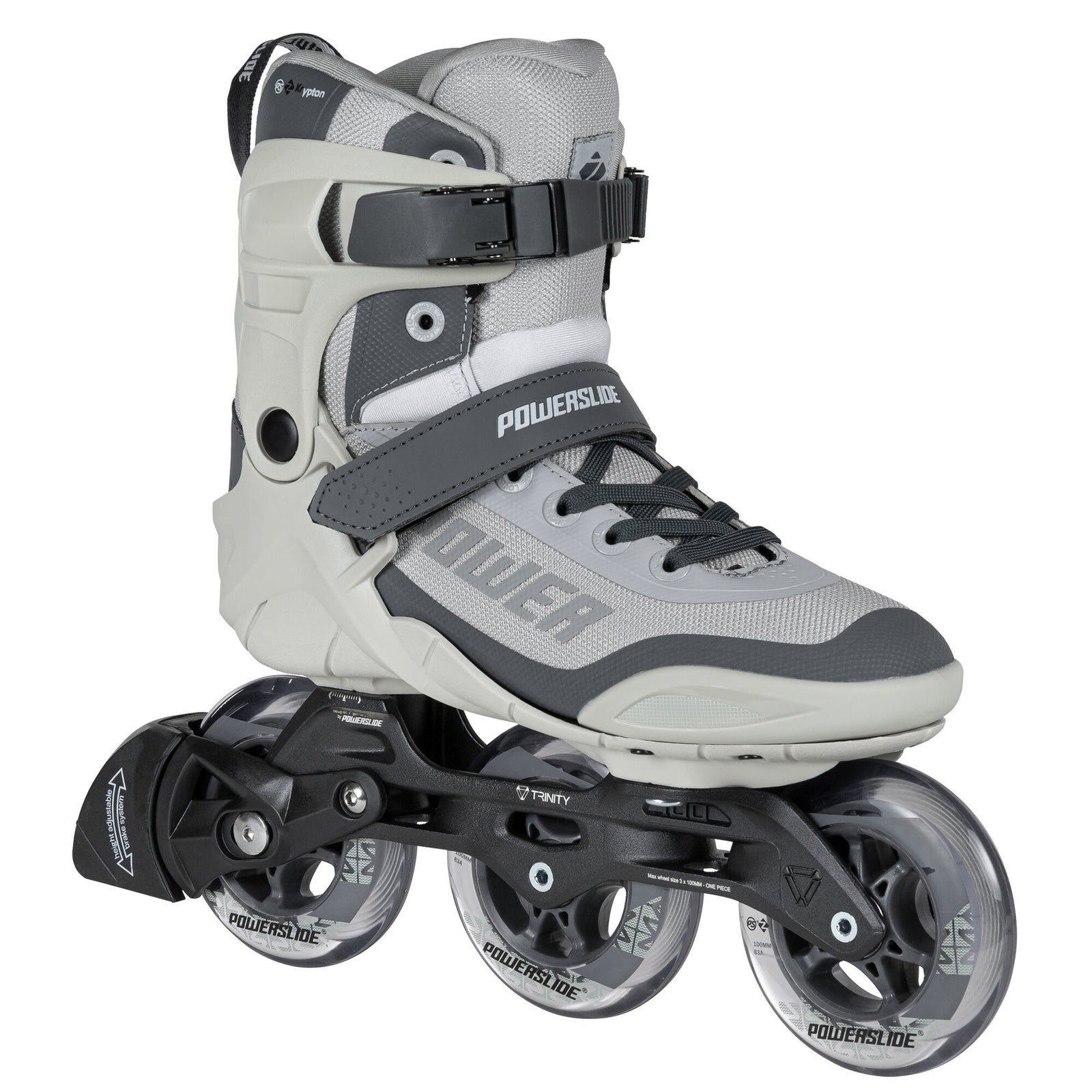 Powerslide - Phuzion Krypton Grey 100 - 2