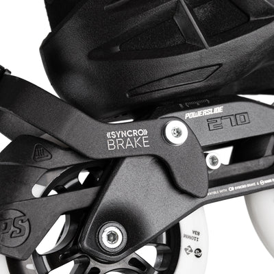 Phuzion Argon Syncro Black 110 - Powerslide - Fitness Inline Skates - Product Image 9