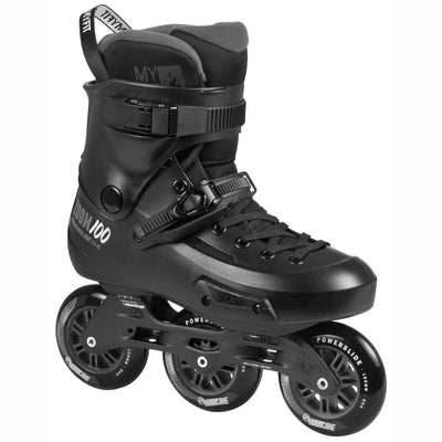 Zoom Pro Black 100 - Powerslide - Urban Inline Skates - Product Image 2