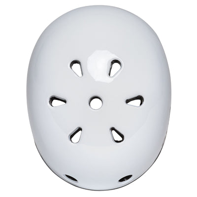 Elite White (include removable peak) - Ennui - Inline Skating Helmets - Product Image 4