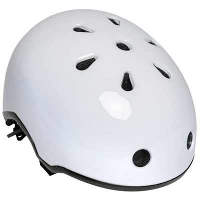 Elite White (include removable peak) - Ennui - Inline Skating Helmets - Product Image 12
