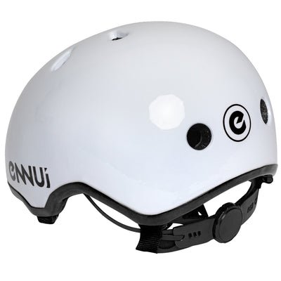 Elite White (include removable peak) - Ennui - Inline Skating Helmets - Product Image 13