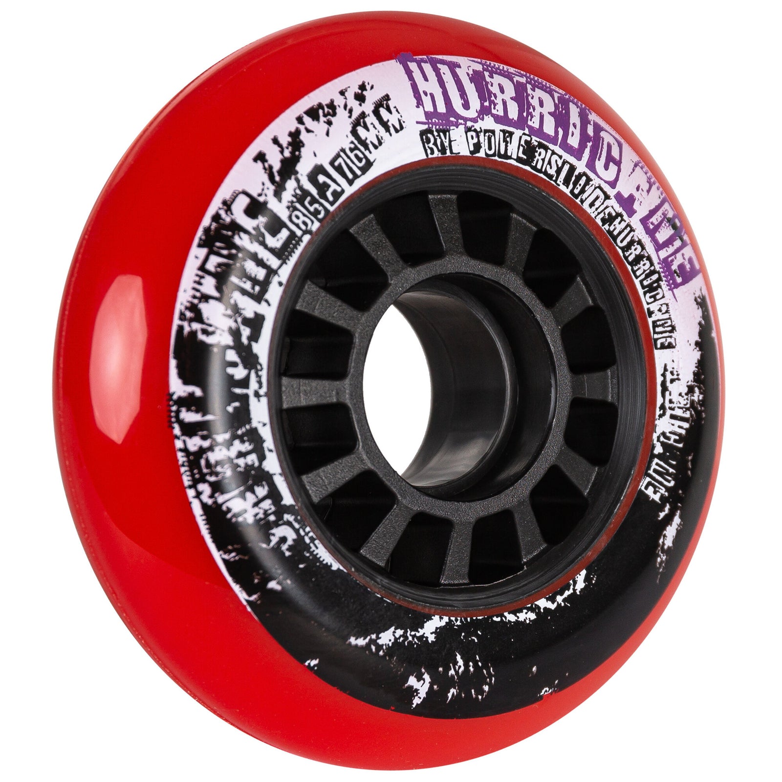 Powerslide - Hurricane 76/85A Red, 4-pack - 2