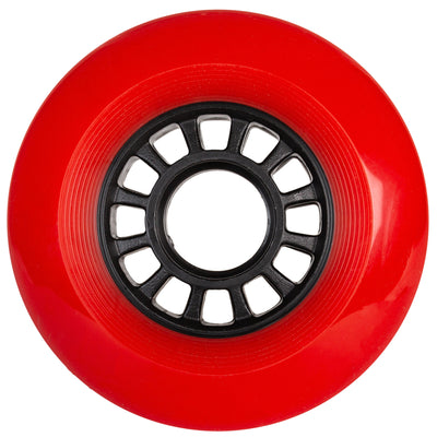 Hurricane 80/85A Red, 4-pack - Powerslide - Urban Inline Skate Wheels - Product Image 3
