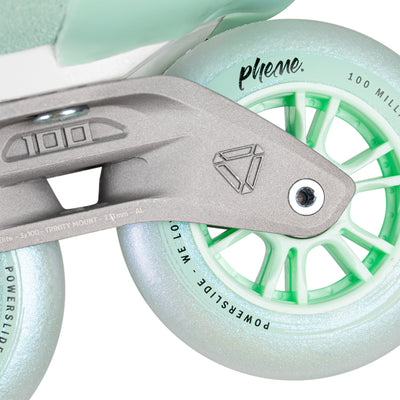 Pheme Mint 100 - Powerslide - Fitness Inline Skates - Product Image 8
