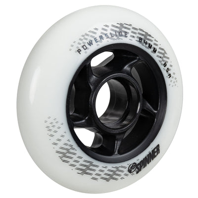 Spinner 84/88A White, 4-pack - Powerslide - Urban Inline Skate Wheels - Product Image 2