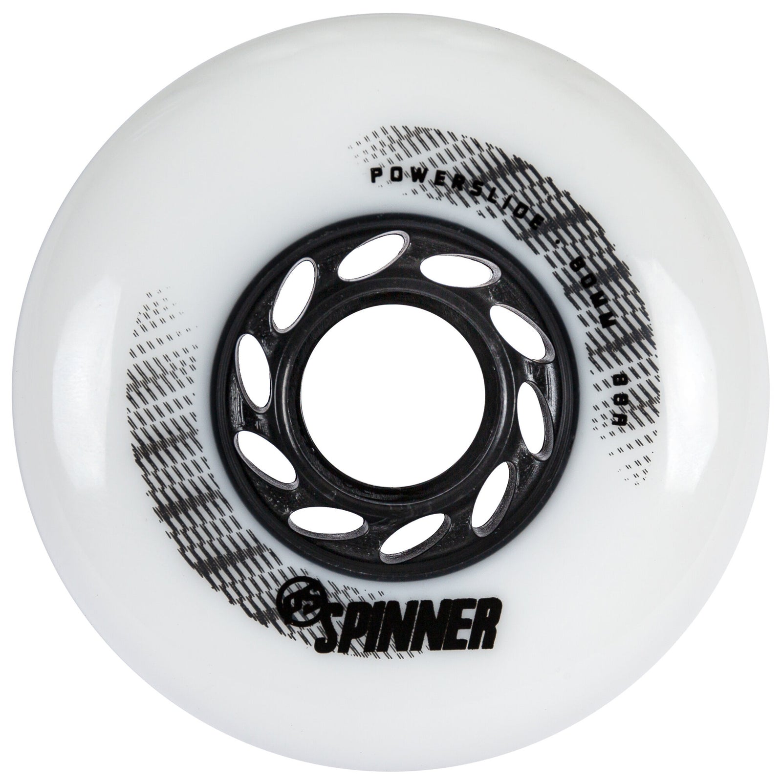 Powerslide - Spinner 80/88A White, 4-pack - 1