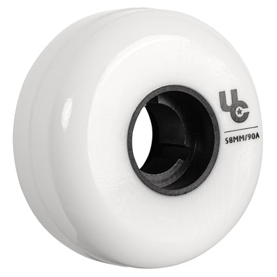 Team 58/90A White, 4-pack - Undercover - Aggressive Inline Skate Wheels - Product Image 2