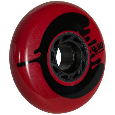 Cosmic Roche Red 80/88A, 4-pack - Undercover - Urban Inline Skate Wheels - Product Image 3