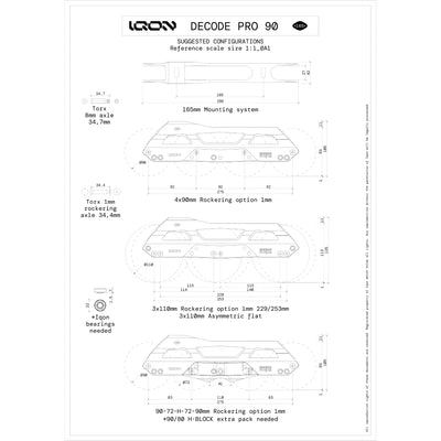 CL Decode Pro 90 Dark Combo - IQON - Aggressive Inline Frames - Product Image 4