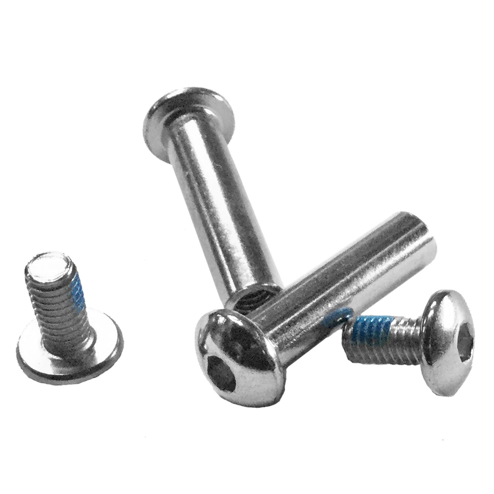 Powerslide - Steel Double Axle for brake Hex, 38mm/8mm - 1