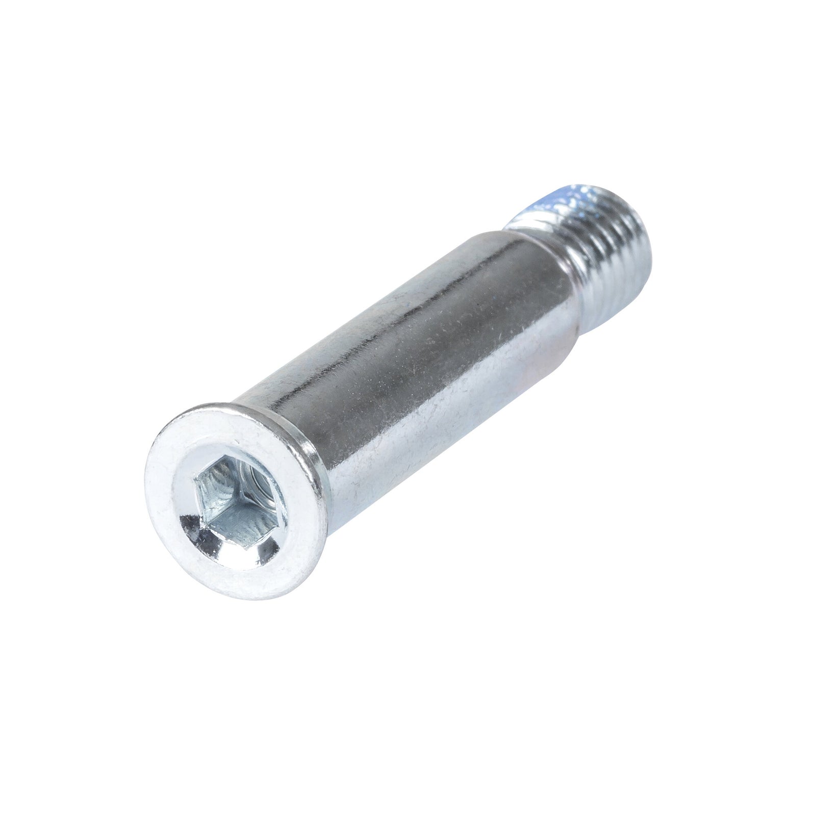Powerslide - Steel Single Axle for brake, Hex, M4 thread 36mm/8mm - 1
