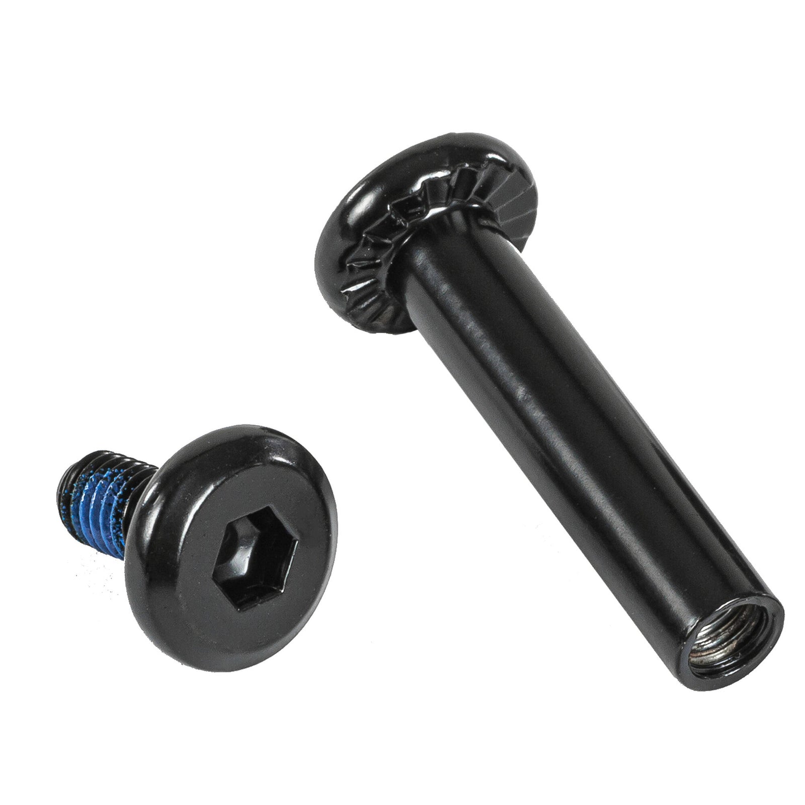 Playlife - Steel Double Axle for brake, Hex 28mm/6mm - 2