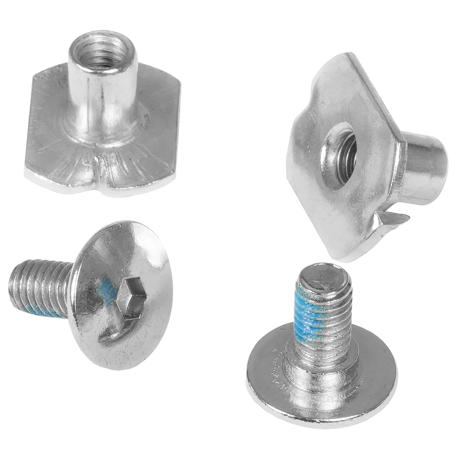 Powerslide - Cuff Screw + Anti Rivet fitting Next Silver - 1