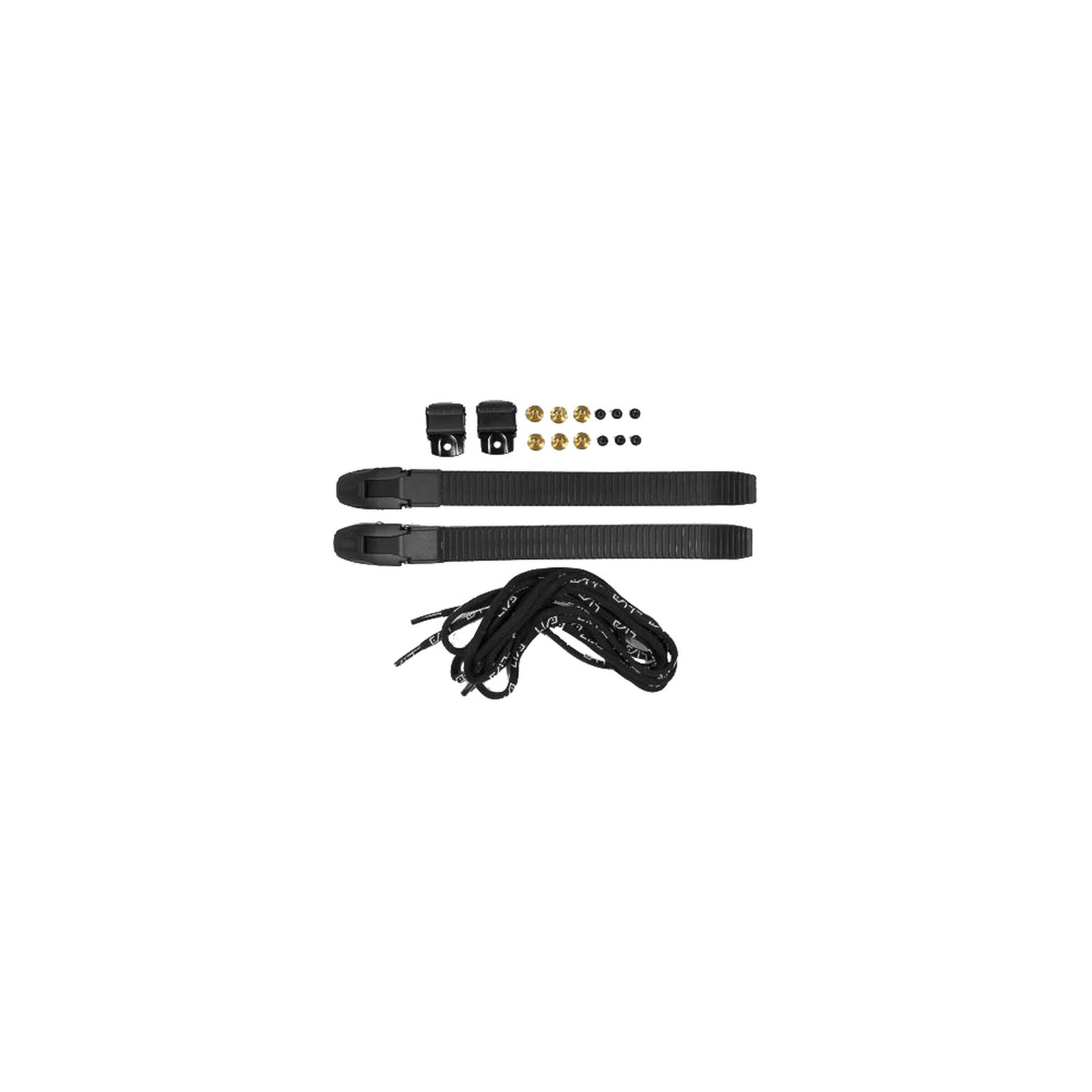 USD - Buckle Set incl. Receptor/Laces/Screws Black - L / R - 1