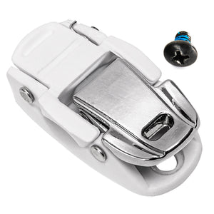 Crown Buckle White