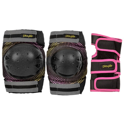 Joker Yellow Glow Kids Set - Playlife - Inline Skating Protection - Product Image 3